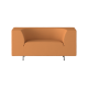 Orange Loveseat